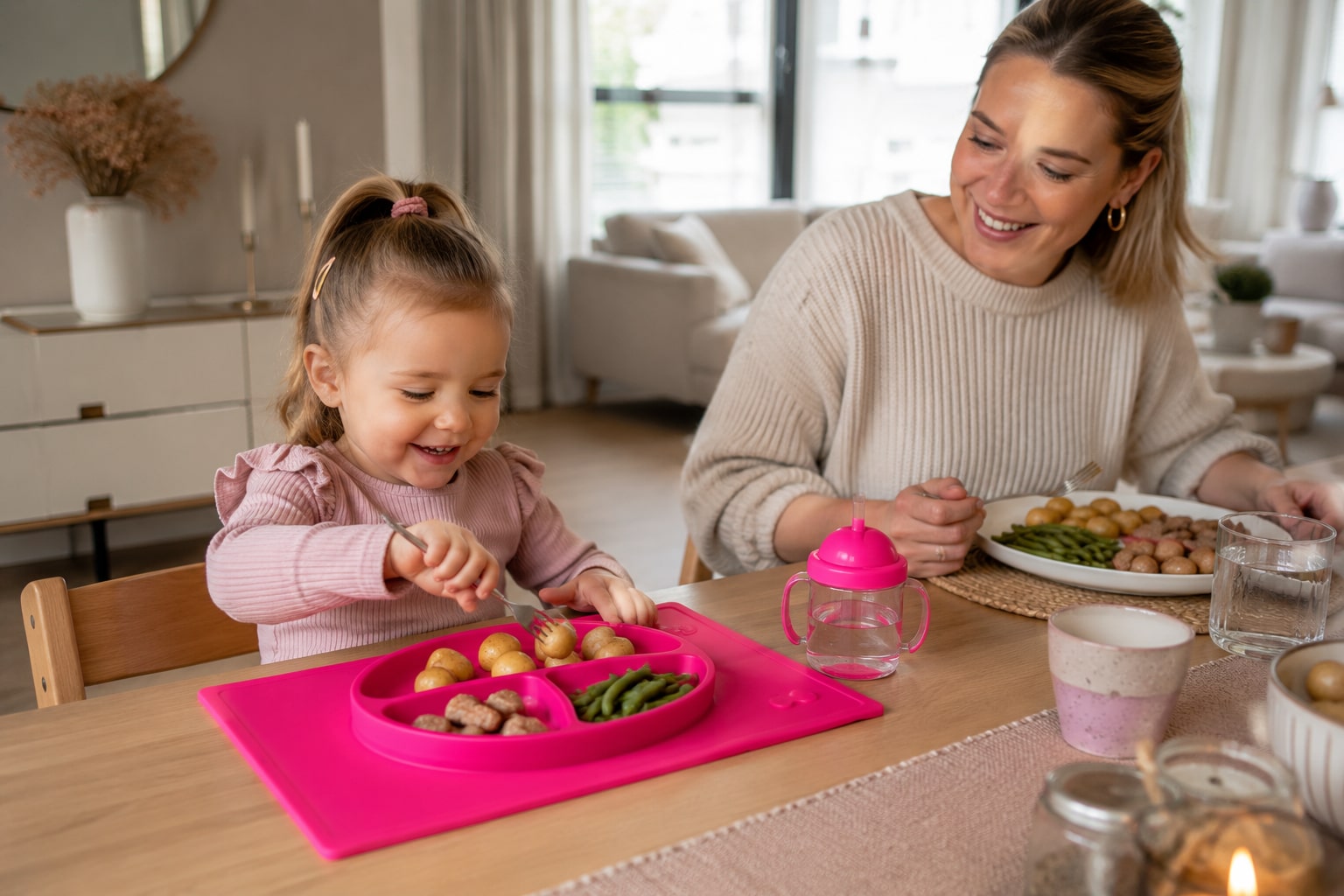 Siliconen 3D placemat: wat het is en waarom het werkt bij moeilijke eters
