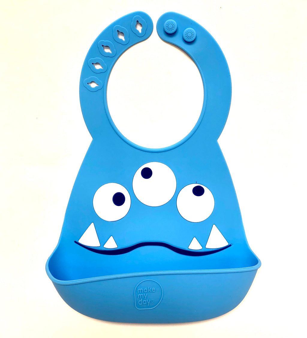 TOOBS | Silicone Slabbetjes | Blauw