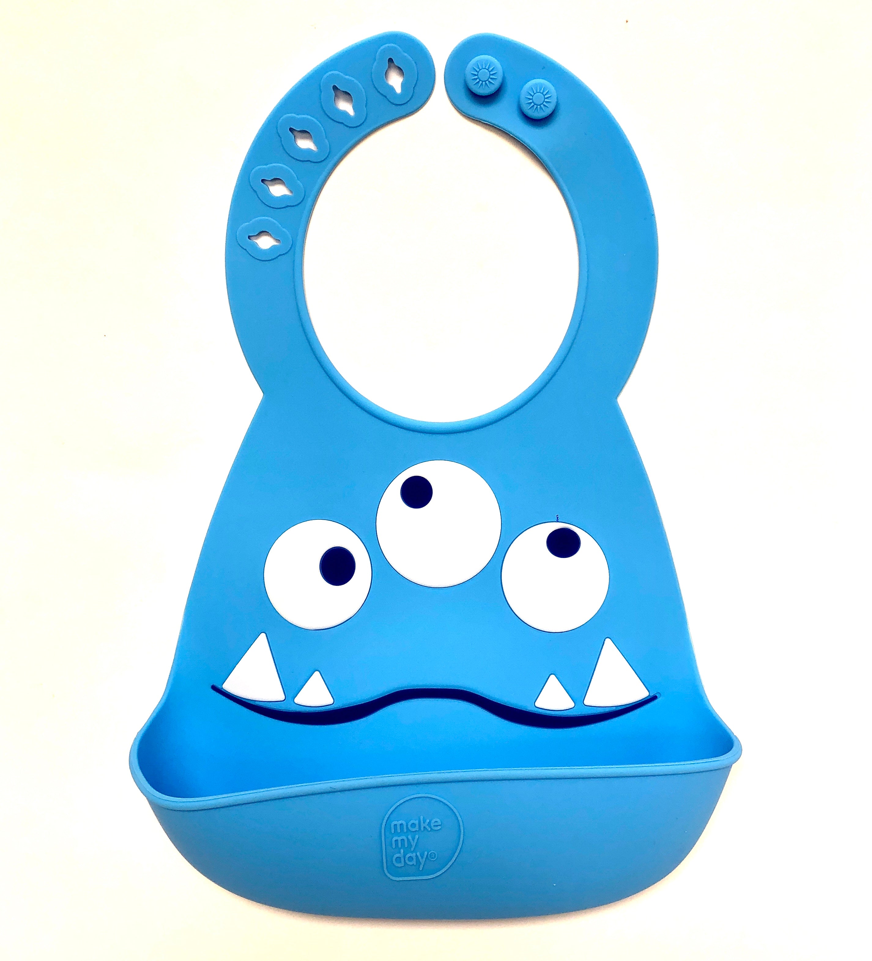 TOOBS | Silicone Slabbetjes | Blauw