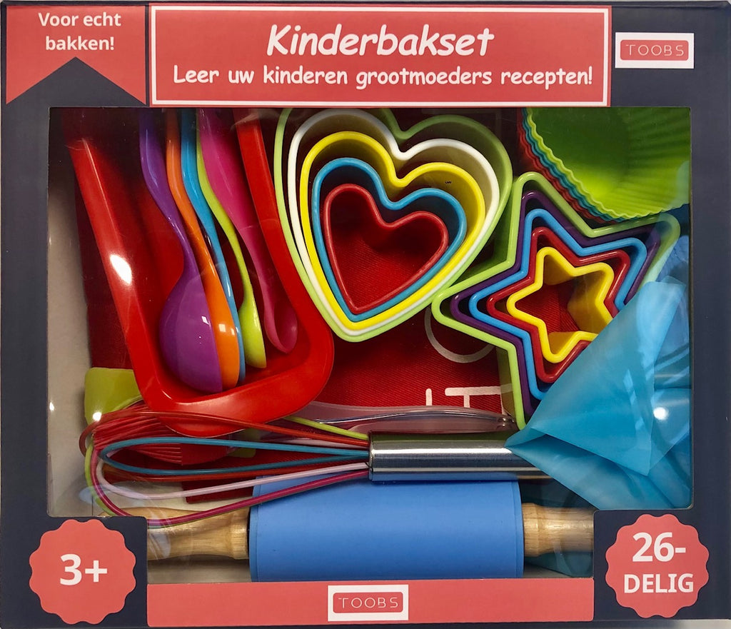 TOOBS Kinderbakset – Complete Bakset voor Kinderen met Grootmoeders Recepten