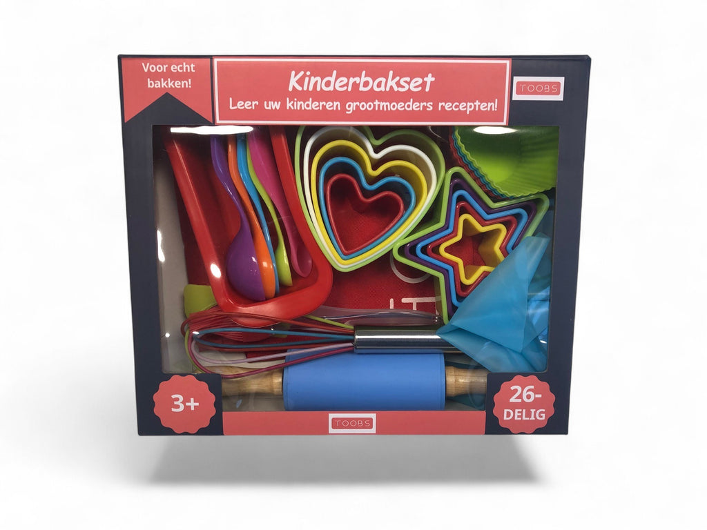 TOOBS Kinderbakset – Complete Bakset voor Kinderen met Grootmoeders Recepten