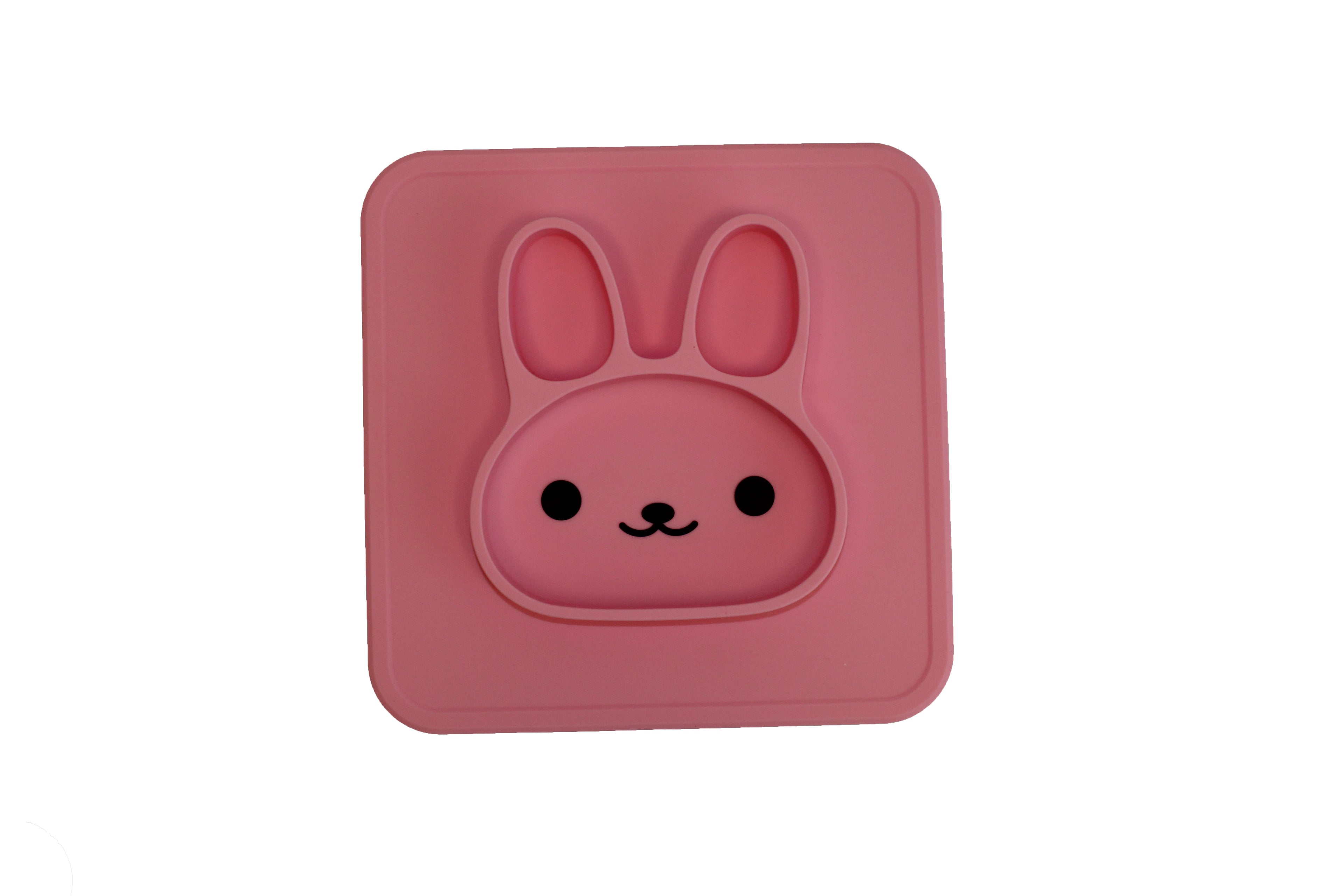 TOOBS Siliconen Kinderplacemat Konijn – Roze
