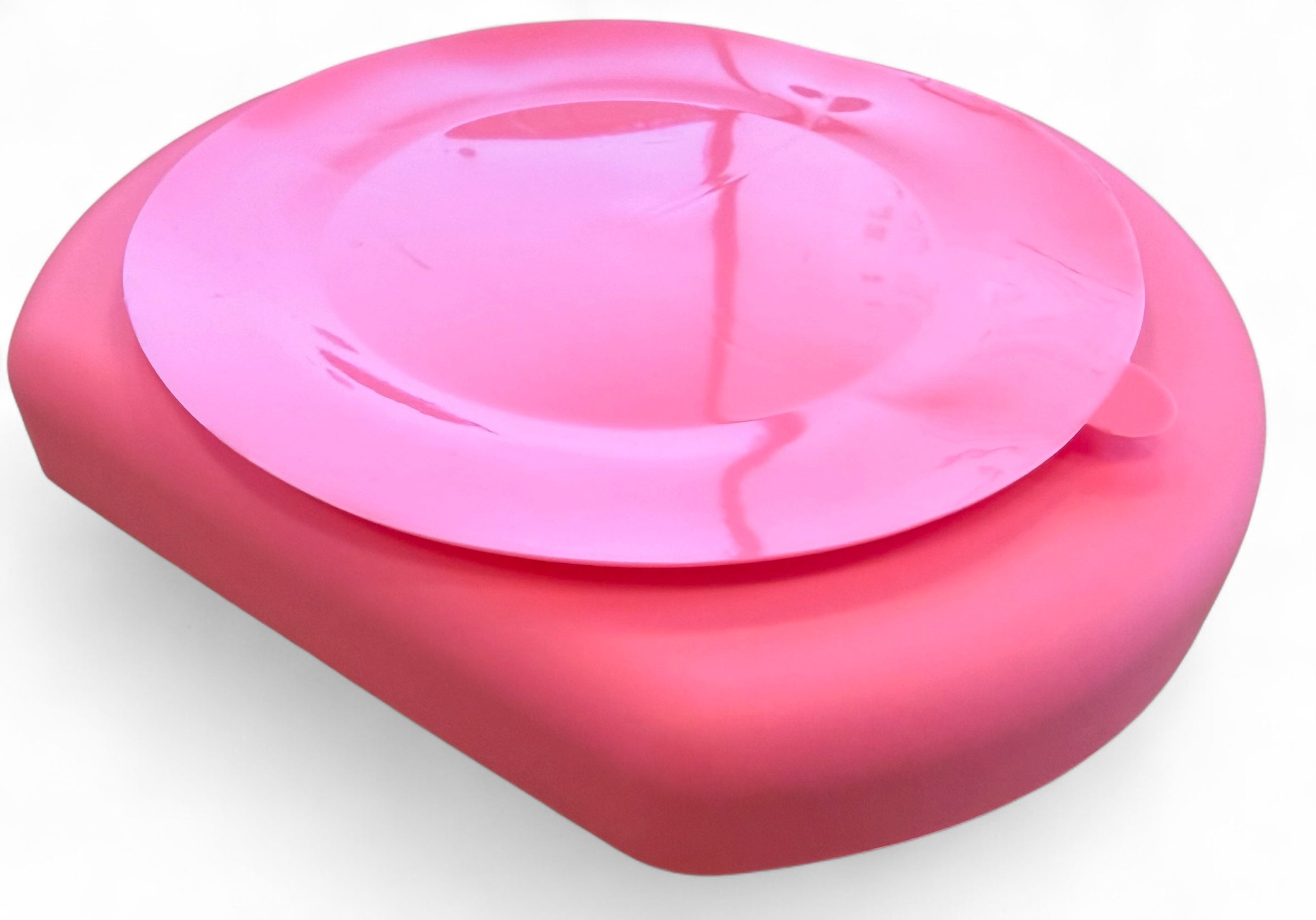 TOOBS Stevig Siliconen Baby Eetbord met Zuignap – Roze