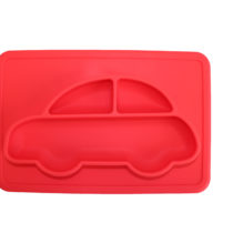 Silicone Auto Placemat | Rood